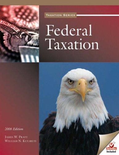Cover for Federal Taxation (Taxation Series)