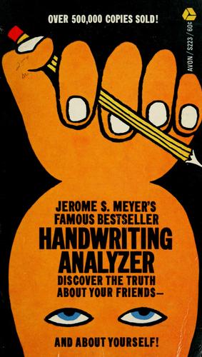 Cover for Jerome S. Meyer's Handwriting analyzer