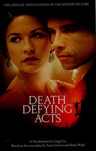 Cover for Death defying acts