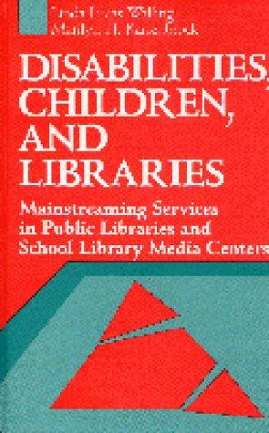 Cover for Disabilities, children, and libraries