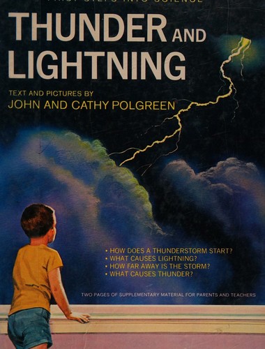 Cover for Thunder and lightning (First steps into science)