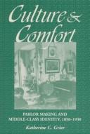 Cover for Culture & comfort