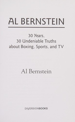 Cover for Al Bernstein