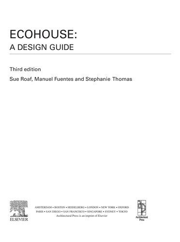 Cover for Ecohouse
