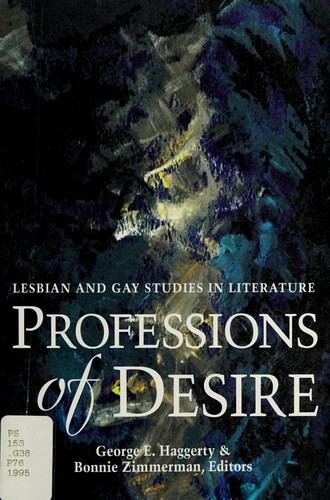 Cover for Professions of desire