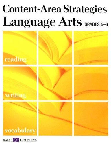 Cover for Content-area Reading, Writing, & Vocabulary Strategies