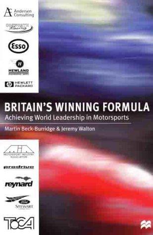 Cover for Britain's Winning Formula