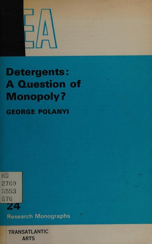 Cover for Detergents: a question of monopoly?