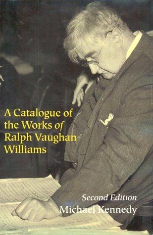 Cover for catalogue of the works of Ralph Vaughan Williams