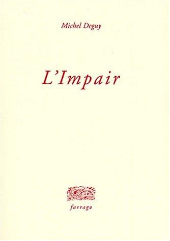 Cover for L'impair