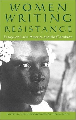 Cover for Women Writing Resistance