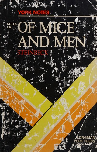 Cover for John Steinbeck, "Of Mice and Men"