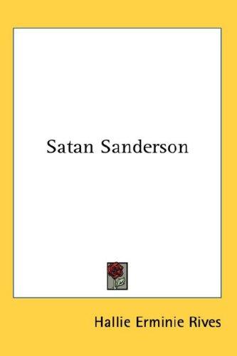 Cover for Satan Sanderson