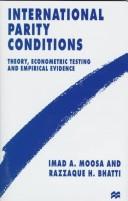 Cover for International parity conditions