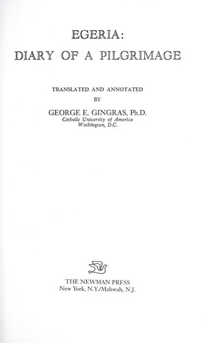 Cover for Egeria