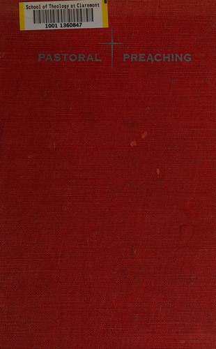 Cover for Pastoral preaching.