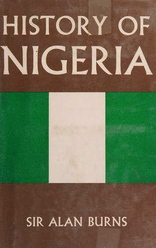 Cover for History of Nigeria