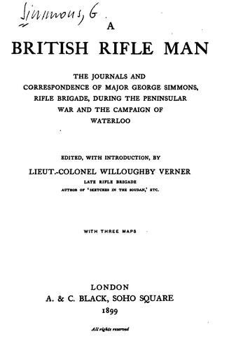 Cover for A British rifle man