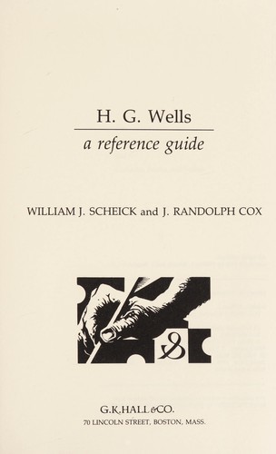 Cover for H.G. Wells