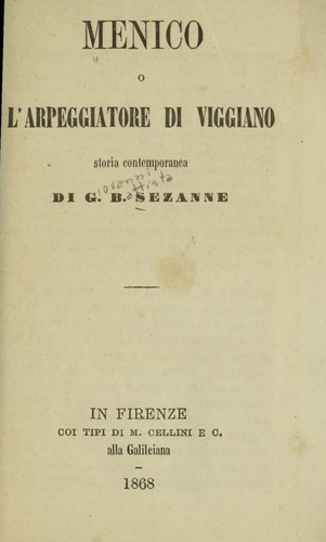 Cover for Menico