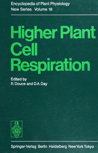 Cover for Higher plant cell respiration