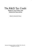 Cover for R and d Tax Credit