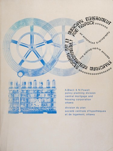 Cover for Municipal government and finance