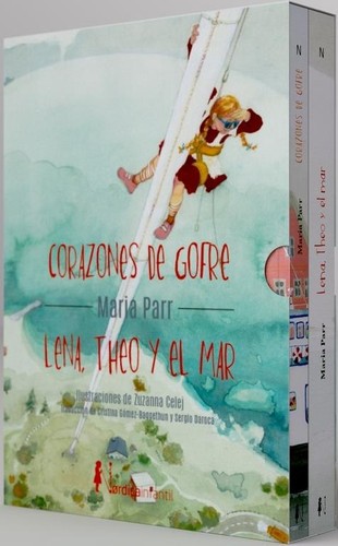Cover for Estuche Corazones de gofre / Lena, Theo y el mar