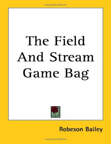 Cover for The Field And Stream Game Bag