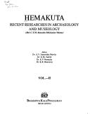 Cover for Hemakuta: Recent Researches in Archaology and Museology