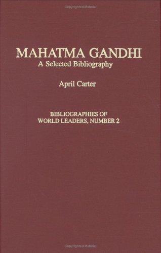 Cover for Mahatma Gandhi