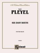 Cover for Six Easy Duets, Op. 23, Kalmus Edition