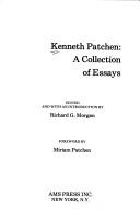 Cover for Kenneth Patchen