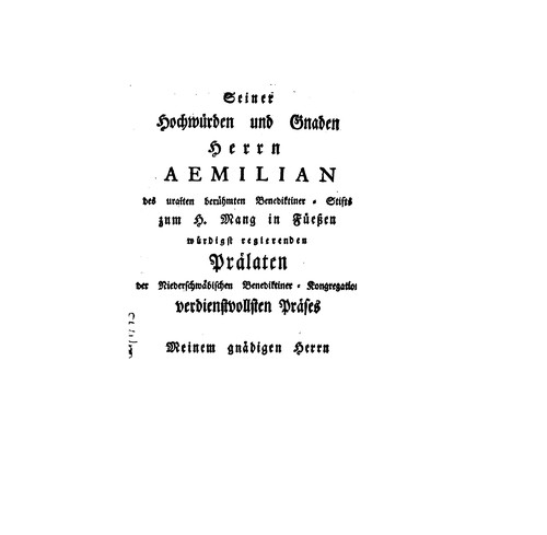 Cover for Verzeichniss alter druckdenkmale der bibliothek des uralten Benediktiner-stifts zum H. Mang in Füessen.