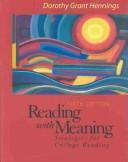 Cover for Reading with meaning