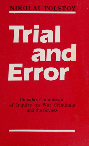 Cover for Trial and error