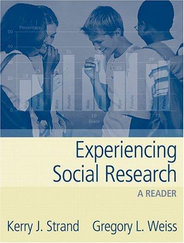 Cover for Experiencing Social Research