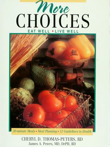 Cover for More choices