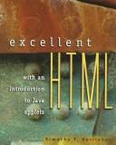 Cover for Excellent HTML