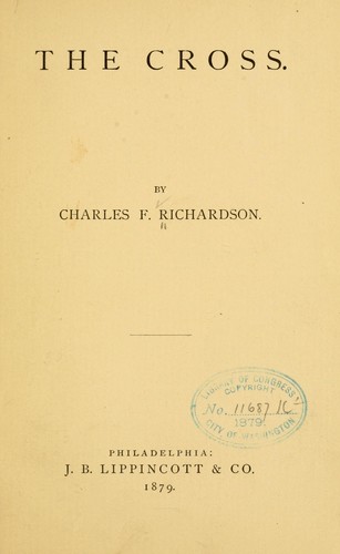 Cover for The cross