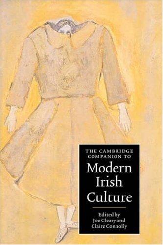 Cover for The Cambridge companion to modern Irish culture