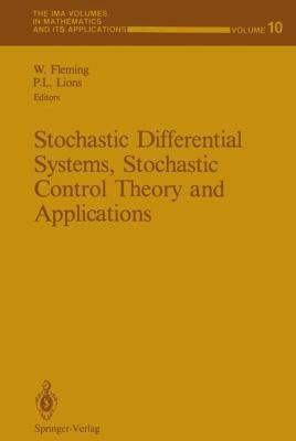 Cover for Stochastic Differential Systems Stochastic Control Theory And Applications
