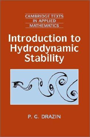 Cover for Introduction to Hydrodynamic Stability