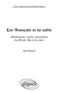 Cover for Les Français et la table