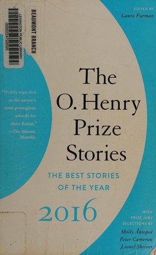 Cover for The O. Henry prize stories 2016