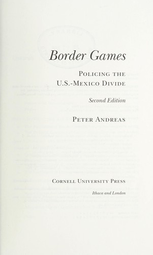 Cover for Border games