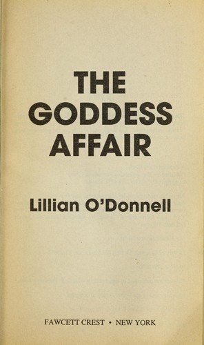 Cover for The goddess affair