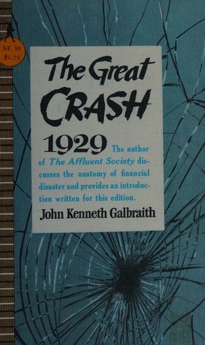 Cover for The great crash, 1929