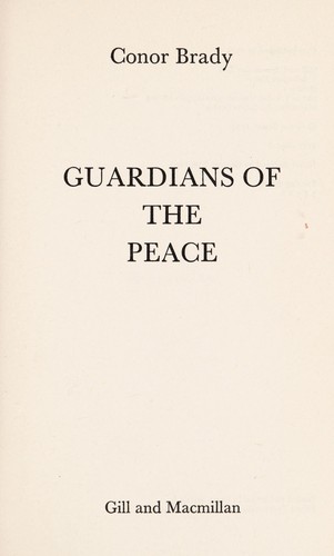Cover for Guardians of the peace