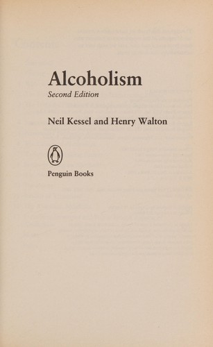 Cover for Alcoholism